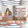 I Have Crazy Sisters - Gift For BFF - Personalized Custom White Edge-to-Edge Mug I Have Crazy Sisters - Gift For BFF - Personalized Custom White Edge-to-Edge Mug