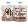 I Have Crazy Sisters - Gift For BFF - Personalized Custom White Edge-to-Edge Mug I Have Crazy Sisters - Gift For BFF - Personalized Custom White Edge-to-Edge Mug