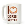 I Heart Corgi Butts Coffee Mug