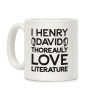 I Henry David Thoreauly Love Literature Coffee Mug I Henry David Thoreauly Love Literature Coffee Mug