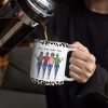 I Hope We're Friends Until We Die Bestie - Personalized White Edge-to-Edge Mug