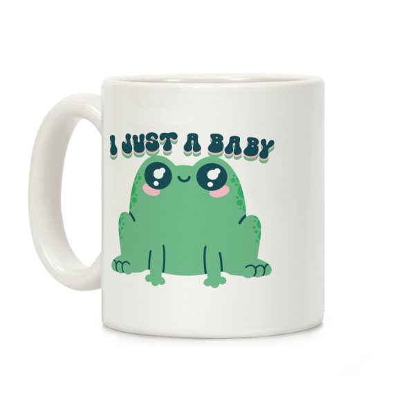 I Just A Baby Frog Coffee Mug I Just A Baby Frog Coffee Mug