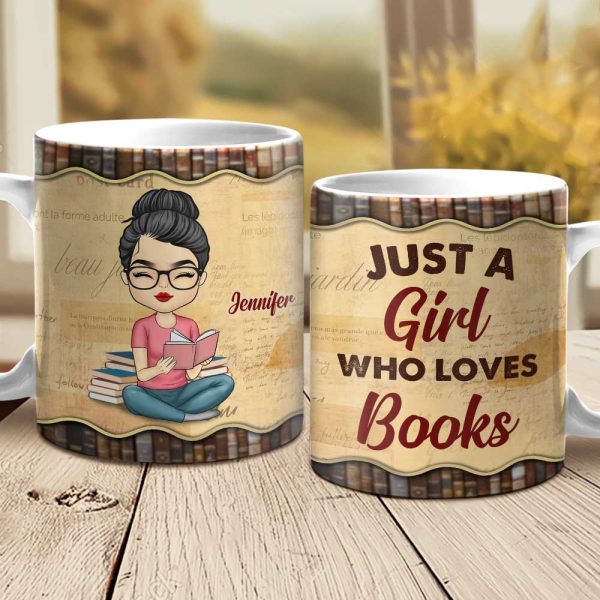 I Like Books And Coffee And Maybe 3 People - Personalized Mug I Like Books And Coffee And Maybe 3 People - Personalized Mug