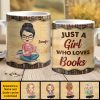 I Like Books And Coffee And Maybe 3 People - Personalized Mug I Like Books And Coffee And Maybe 3 People - Personalized Mug