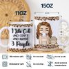 I Like Cats - Gift For Cat Mom - 3D Inflated Effect Printed Mug, Personalized White Edge-to-Edge Mug I Like Cats - Gift For Cat Mom - 3D Inflated Effect Printed Mug, Personalized White Edge-to-Edge Mug