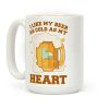I Like my Beer As Cold As My Heart Coffee Mug I Like my Beer As Cold As My Heart Coffee Mug