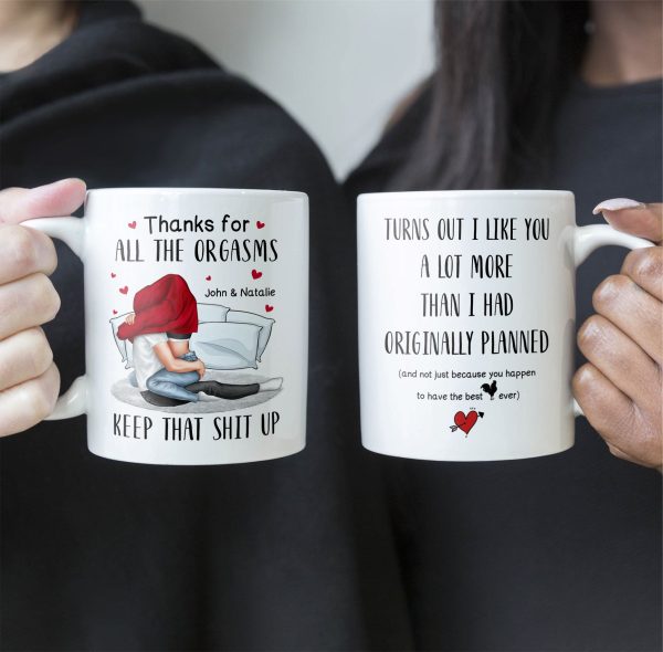 I Like You A Lot More Than I Planned - Personalized Mug I Like You A Lot More Than I Planned - Personalized Mug