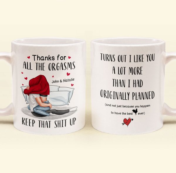 I Like You A Lot More Than I Planned - Personalized Mug I Like You A Lot More Than I Planned - Personalized Mug