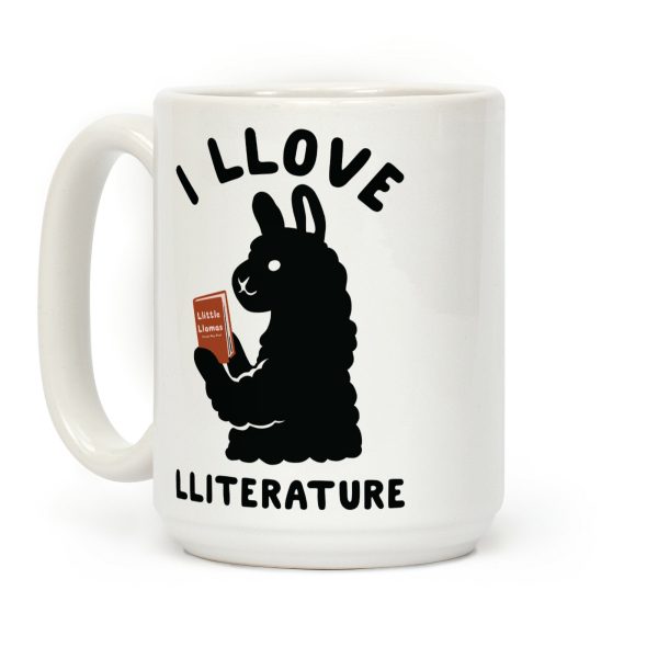 I Llove Lliterature Coffee Mug I Llove Lliterature Coffee Mug