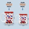 I Love Being Grandma - Family Personalized Custom 3D Inflated Effect Printed Mug - Gift For Mom, Grandma I Love Being Grandma - Family Personalized Custom 3D Inflated Effect Printed Mug - Gift For Mom, Grandma