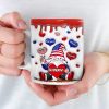 I Love Being Grandma - Family Personalized Custom 3D Inflated Effect Printed Mug - Gift For Mom, Grandma I Love Being Grandma - Family Personalized Custom 3D Inflated Effect Printed Mug - Gift For Mom, Grandma