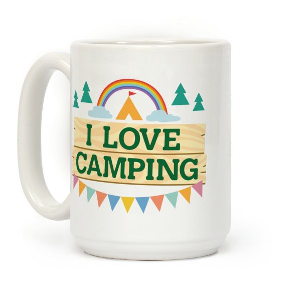 I Love Camping (Pocket Camp Parody) Coffee Mug I Love Camping (Pocket Camp Parody) Coffee Mug