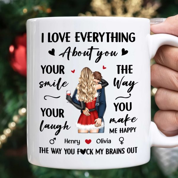 I Love Everything About You - Personalized Mug I Love Everything About You - Personalized Mug