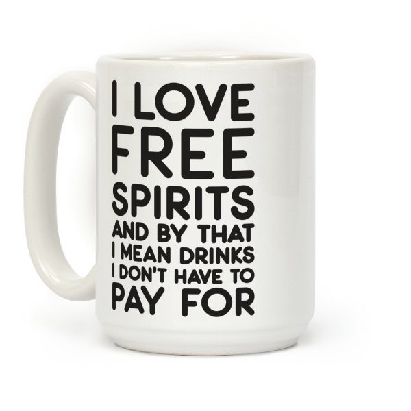I Love Free Spirits Coffee Mug