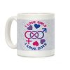 I Love Girls I Love Boys Coffee Mug I Love Girls I Love Boys Coffee Mug