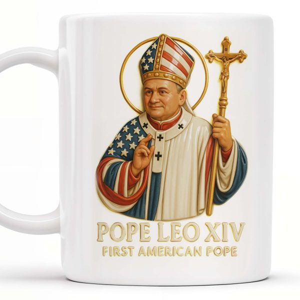 I Love It When I Wake Up In The Morning And Leo XIV Is The New Pope - Personalized Custom Coffee Mug - FTH081_MG
