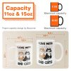 I Love Math And Cats - Personalized Mug I Love Math And Cats - Personalized Mug