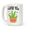 I Love My Aloe-ne Time Coffee Mug I Love My Aloe-ne Time Coffee Mug