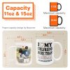 I Love My Girlfriend More Than Baseball - Personalized Mug I Love My Girlfriend More Than Baseball - Personalized Mug