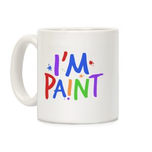 I Love To Finger Paint Couples 2 Coffee Mug