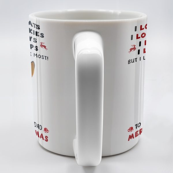 I Love Treats I Love Walkies I Love Toys I Love Naps Merry Christmas - Personalized Custom Coffee Mug - DOG073_MG I Love Treats I Love Walkies I Love Toys I Love Naps Merry Christmas - Personalized Custom Coffee Mug - DOG073_MG