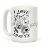 I Love (Witch) Crafts Coffee Mug