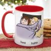 I Love You Even When You Fart Under The Blankets-Personalized Coffee Mug- Gift For Couple- Funny Couple Mug