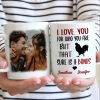 I Love You For Who You Are - Upload Image, Gift For Couples - Personalized Mug I Love You For Who You Are - Upload Image, Gift For Couples - Personalized Mug