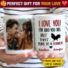 I Love You For Who You Are - Upload Image, Gift For Couples - Personalized Mug I Love You For Who You Are - Upload Image, Gift For Couples - Personalized Mug