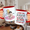 I Love You for Who You Are But That Butt Sure is A Bonus - Personalized Butt Couple Mug - Gift For Couple I Love You for Who You Are But That Butt Sure is A Bonus - Personalized Butt Couple Mug - Gift For Couple