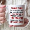 I Love You for Who You Are But That Butt Sure is A Bonus - Personalized Butt Couple Mug - Gift For Couple I Love You for Who You Are But That Butt Sure is A Bonus - Personalized Butt Couple Mug - Gift For Couple