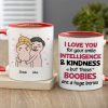 I Love You For Your Smile, Personalized Mug, Wine Tumbler, Accent Mug Couple Gifts I Love You For Your Smile, Personalized Mug, Wine Tumbler, Accent Mug Couple Gifts