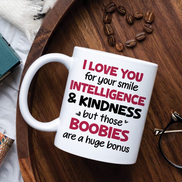 I Love You For Your Smile, Personalized Mug, Wine Tumbler, Accent Mug Couple Gifts I Love You For Your Smile, Personalized Mug, Wine Tumbler, Accent Mug Couple Gifts