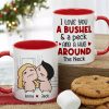 I Love You-Gift For Couple-Personalized Coffee Mug- Funny Couple