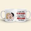 I Love You-Gift For Couple-Personalized Coffee Mug- Funny Couple