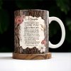I Love You Life Is Filled With Hard & Good Times Tree Bark And Flowers Design - Personalized Custom Coffee Mug - DAU107_MG I Love You Life Is Filled With Hard & Good Times Tree Bark And Flowers Design - Personalized Custom Coffee Mug - DAU107_MG