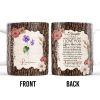 I Love You Life Is Filled With Hard & Good Times Tree Bark And Flowers Design - Personalized Custom Coffee Mug - DAU107_MG I Love You Life Is Filled With Hard & Good Times Tree Bark And Flowers Design - Personalized Custom Coffee Mug - DAU107_MG