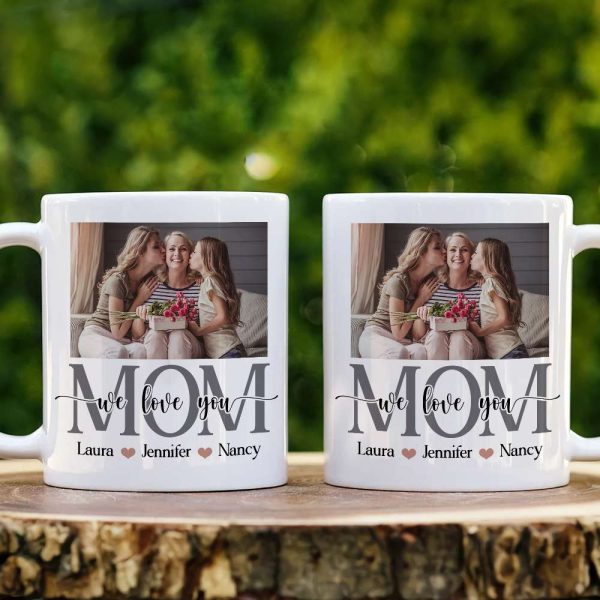 I Love You, Mom, Personalized Mug, Gift For Mother's Day I Love You, Mom, Personalized Mug, Gift For Mother's Day