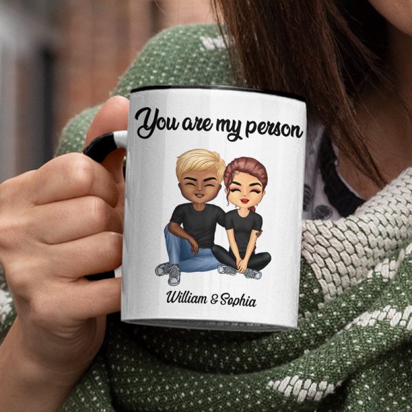I Love You More The End I Win - Couple Gift - Personalized Custom Accent Mug I Love You More The End I Win - Couple Gift - Personalized Custom Accent Mug