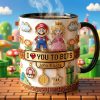 I Love You To Bits - Personalized Accent Mug - Gift For Couples, Movie Fans NL122 I Love You To Bits - Personalized Accent Mug - Gift For Couples, Movie Fans NL122