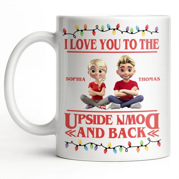 I Love You To The Moon And Back With Animated Characters - Personalized Custom Coffee Mug - CPL1032_MG I Love You To The Moon And Back With Animated Characters - Personalized Custom Coffee Mug - CPL1032_MG