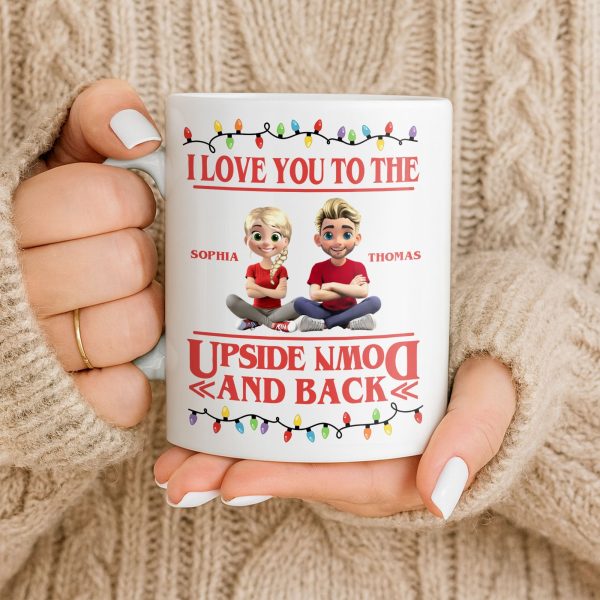 I Love You To The Moon And Back With Animated Characters - Personalized Custom Coffee Mug - CPL1032_MG I Love You To The Moon And Back With Animated Characters - Personalized Custom Coffee Mug - CPL1032_MG