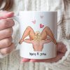 I Love You With My Hole Heart And This Too Personalized Funny Coffee Mug Gift For Couple I Love You With My Hole Heart And This Too Personalized Funny Coffee Mug Gift For Couple