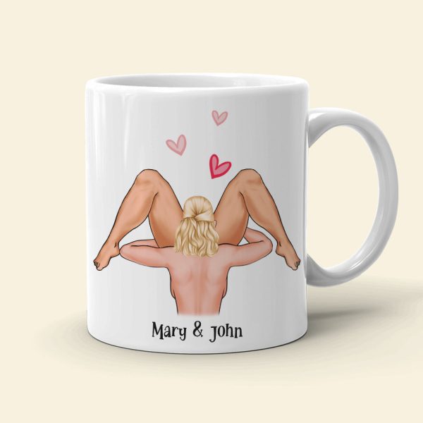 I Love You With My Hole Heart And This Too Personalized Funny Coffee Mug Gift For Couple I Love You With My Hole Heart And This Too Personalized Funny Coffee Mug Gift For Couple