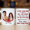 I Love Your Bum, Couple Gift, Personalized Mug, Funny Custom Photo Couple Mug I Love Your Bum, Couple Gift, Personalized Mug, Funny Custom Photo Couple Mug