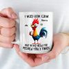I May Look Calm But In My Head I've Pecked You Three Times - Friend Personalized Custom Mug - Christmas Gift For Best Friends, Sisters, Family Members, Coworkers I May Look Calm But In My Head I've Pecked You Three Times - Friend Personalized Custom Mug - Christmas Gift For Best Friends, Sisters, Family Members, Coworkers
