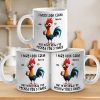 I May Look Calm But In My Head I've Pecked You Three Times - Friend Personalized Custom Mug - Christmas Gift For Best Friends, Sisters, Family Members, Coworkers I May Look Calm But In My Head I've Pecked You Three Times - Friend Personalized Custom Mug - Christmas Gift For Best Friends, Sisters, Family Members, Coworkers