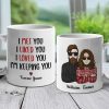 I Met You I Liked You I Loved You I'm Keeping You - Personalized Mug I Met You I Liked You I Loved You I'm Keeping You - Personalized Mug