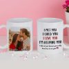 I Met You I Love You I'm Keeping You - Upload Image, Gift For Couples - Personalized Mug I Met You I Love You I'm Keeping You - Upload Image, Gift For Couples - Personalized Mug