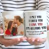 I Met You I Love You I'm Keeping You - Upload Image, Gift For Couples - Personalized Mug I Met You I Love You I'm Keeping You - Upload Image, Gift For Couples - Personalized Mug